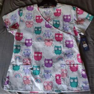 Nurse scrub tops